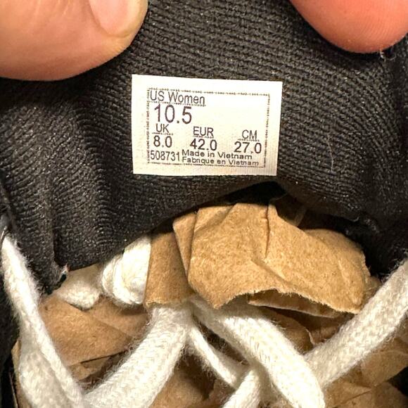 Vans Authentic Women’s Pink & Grey Floral Checkered Sneakers - Size 10.5 - Picture 7 of 7